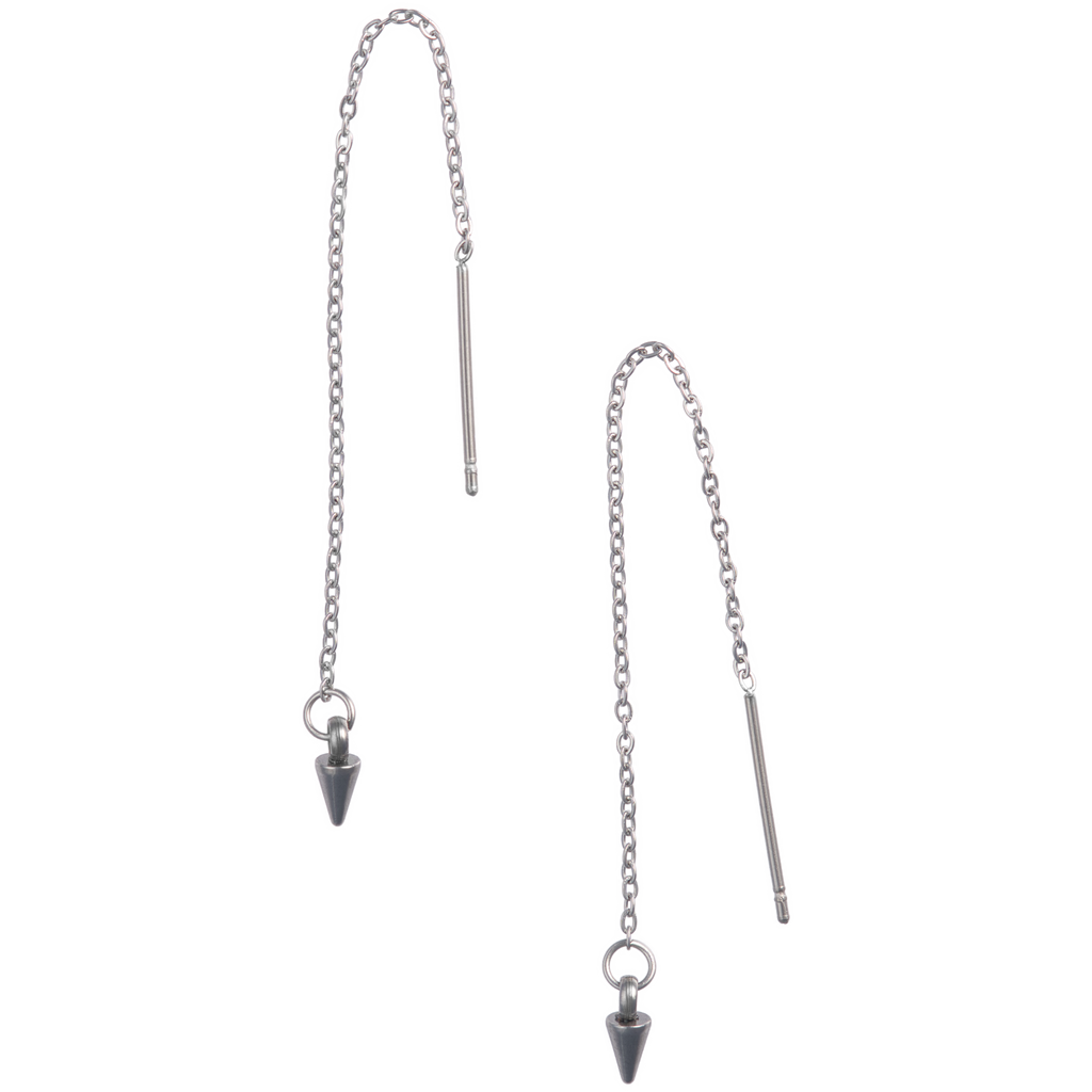 Spiked Threader Earrings