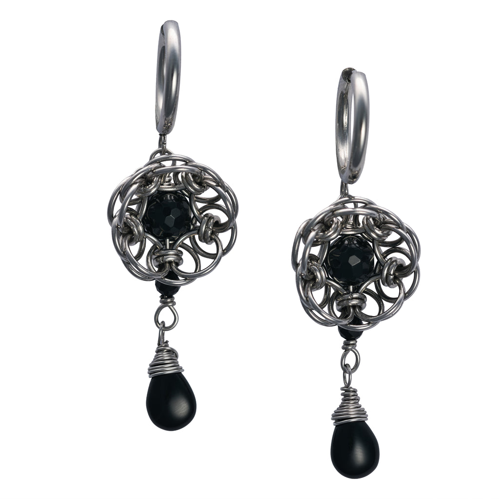 Mourning Bloom Earrings