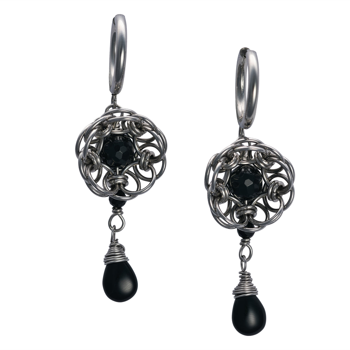 Mourning Bloom Earrings