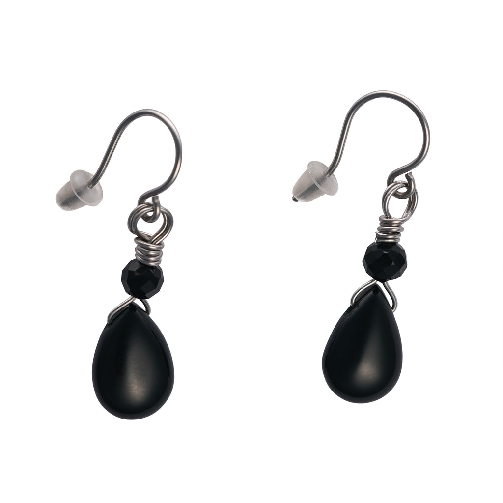 Mourning Tear Earrings