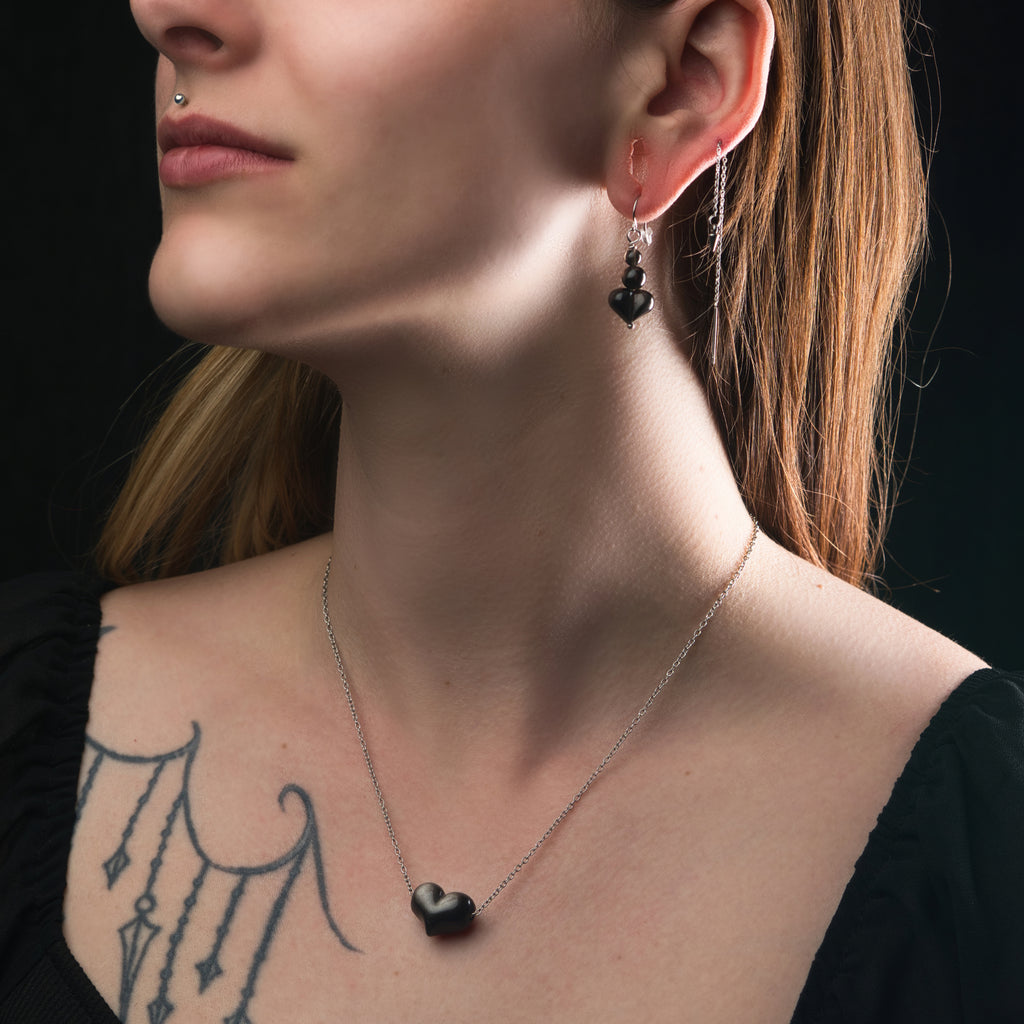Melancholy Heart Necklace