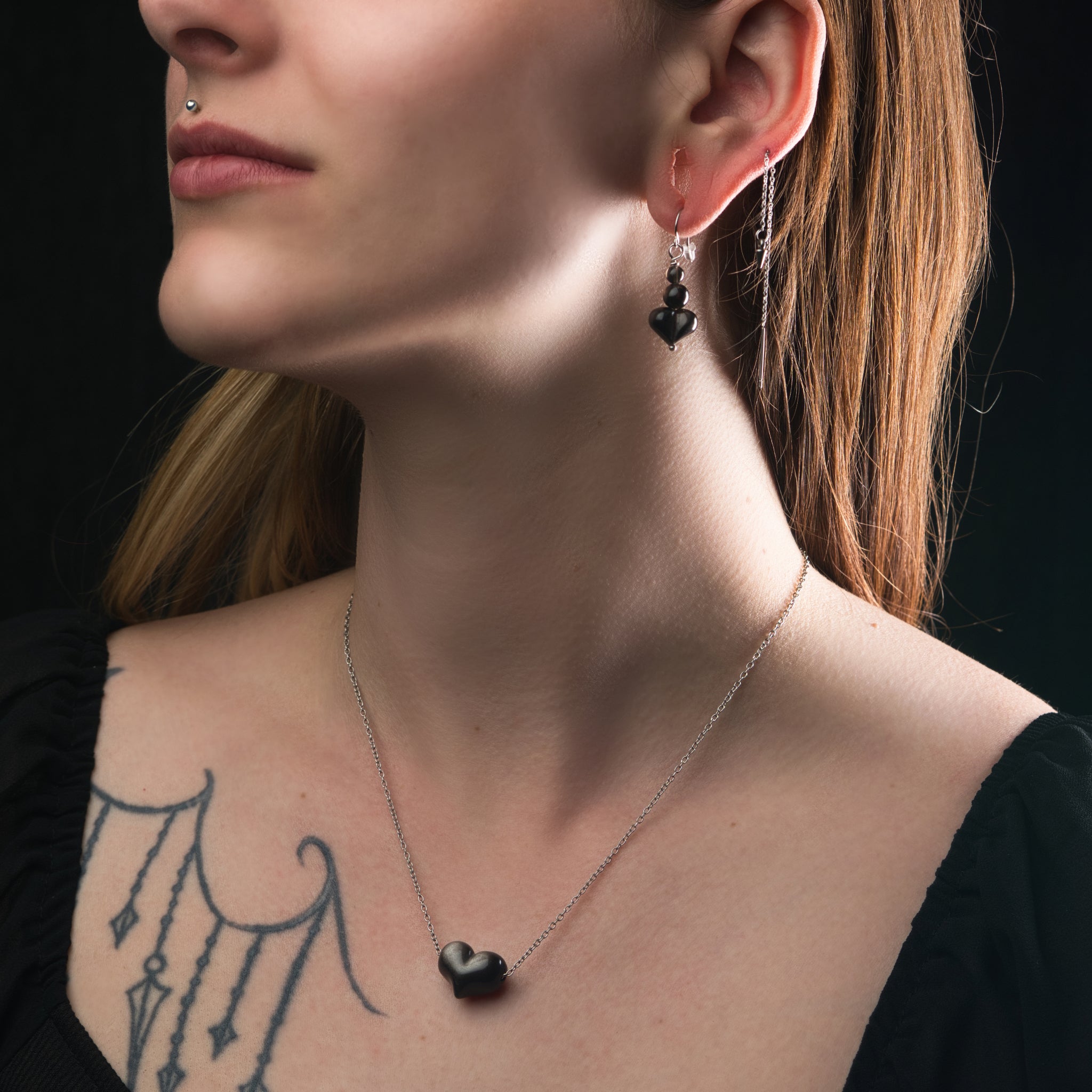 Melancholy Heart Necklace