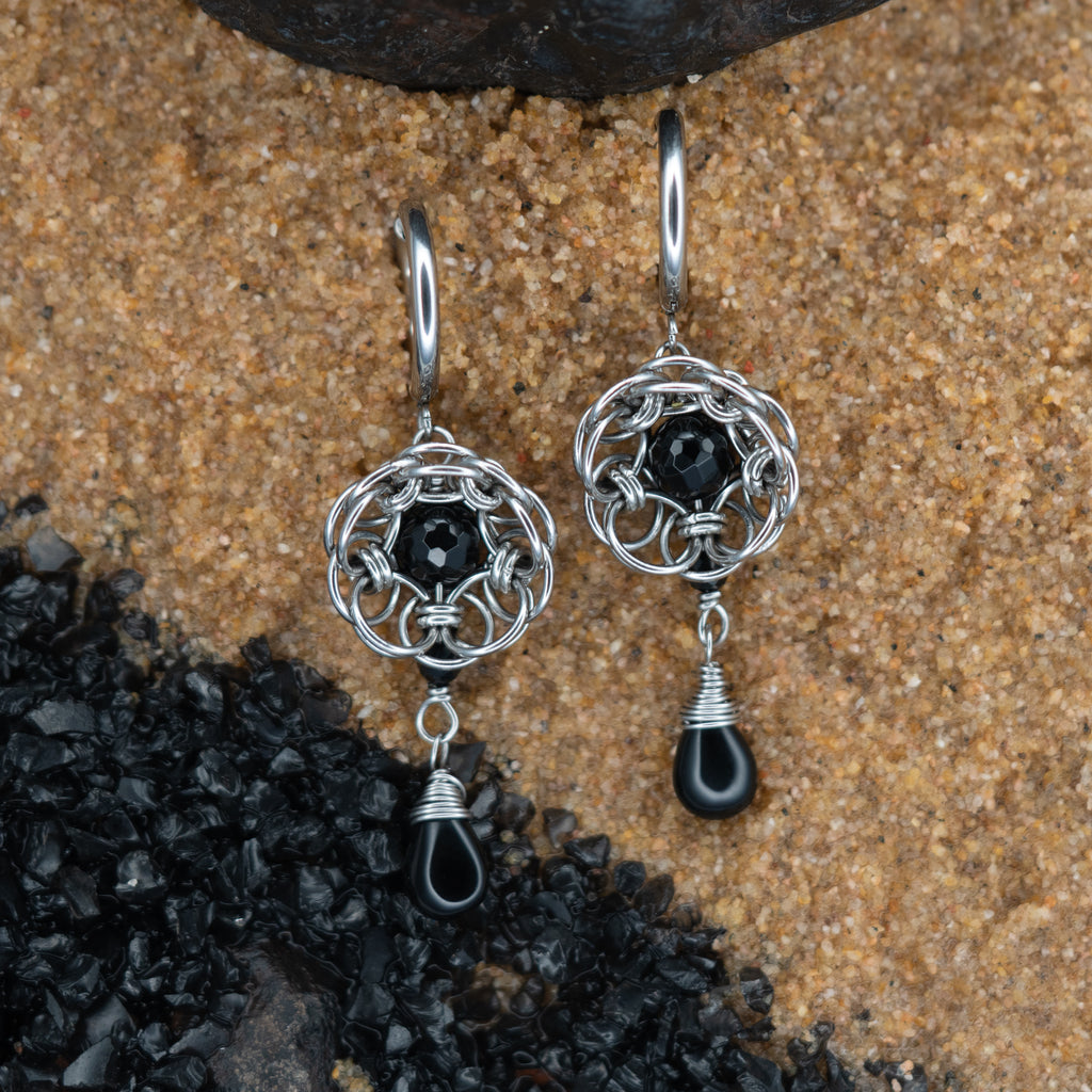 Mourning Bloom Earrings