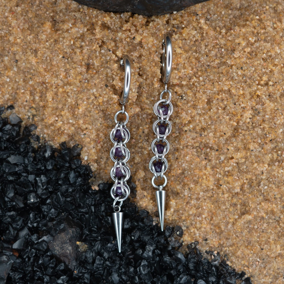 Chandelier Light Earrings
