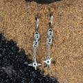 Byzantine Flail Earrings
