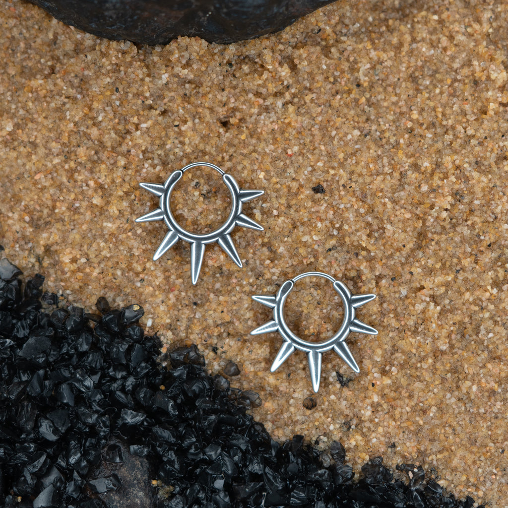 Eclipse Hoop Earrings