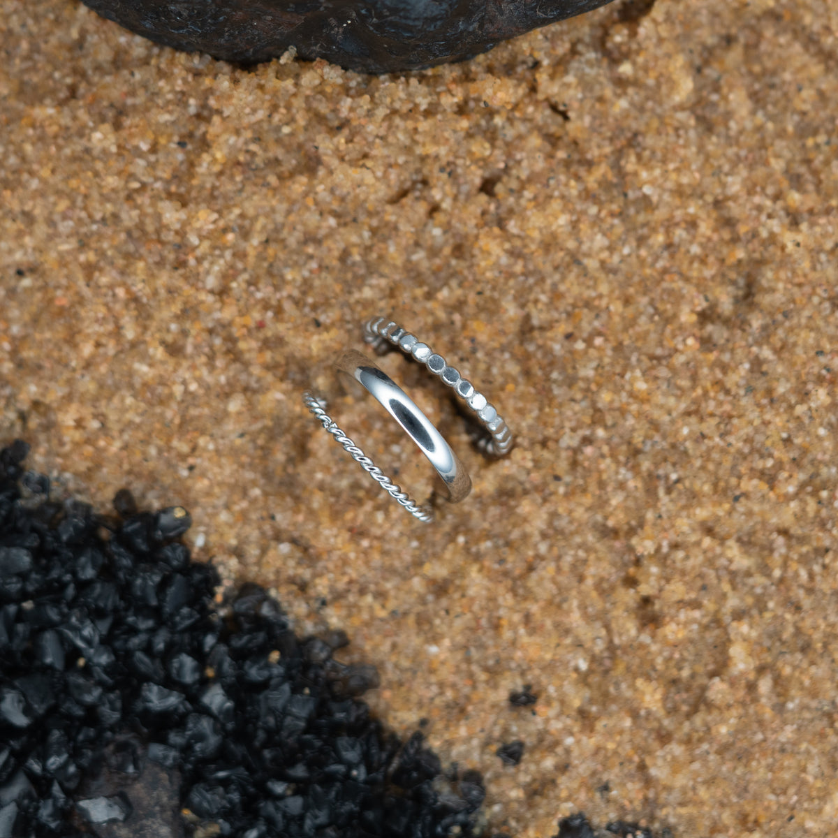 Triple Archivolt Stacking Rings