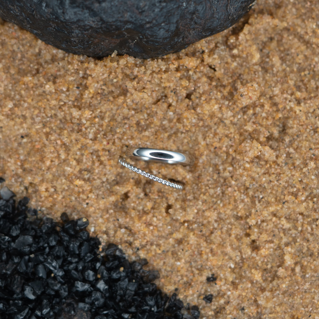 Double Archivolt Stacking Rings